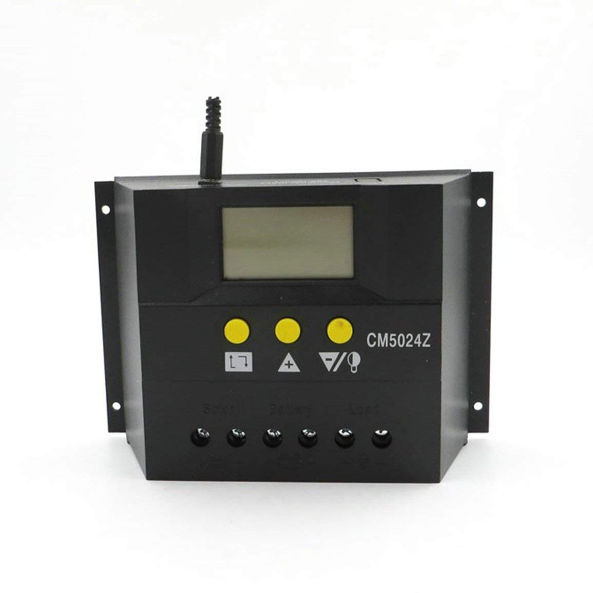 Contrôleur De Charge Solaire CM5024 12V/24V 50A Écran LCD - Régulateur Intelligent PWM Avec Compensation Température