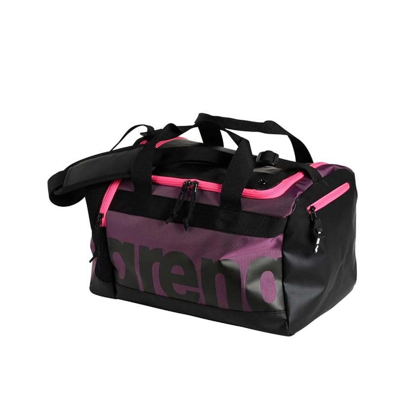 arena Spiky III Duffle 25 Borsa Sportiva da Piscina, Mare, Palestra e Tempo Libero, Borsone da Viaggio in tessuto idrorepellente con Tracolla Regolabile, Borsa da Spiaggia, 25 Litri