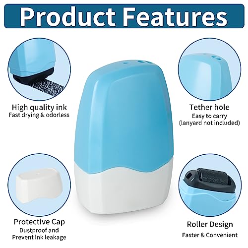 Homesan HS-009 Identity Theft Protection Roller Stamp,Confidential Roller Stamp thumb #2