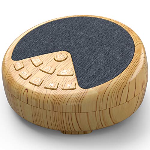 Moretek White Noise Machine,27 Sound Machine for Sleeping Adults Baby Kids,3 Modes Noise Machine,Timer&Memory Function,Soothing&Nature White Noise for Home,Office,Travel,Battery Or USB Charging