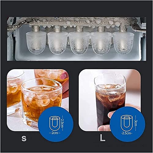 Máquina para hacer hielo portátil y compacta, 16KG/24H miniatura 5