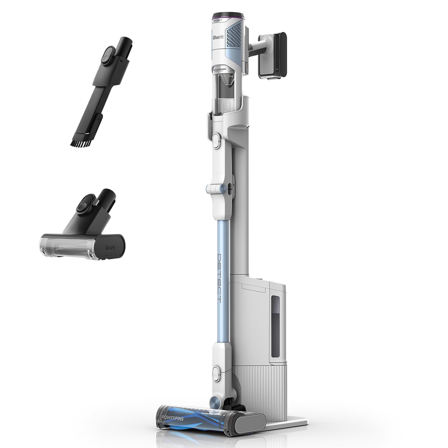 Shark Detect Clean & Empty Cordless Vacuum with Auto-Empty Base & Flex Wand | 50% Suction Boost | Up to 45 Days No Manual Emptying | 60 Min Runtime | Anti-Hair Wrap | HEPA 99.9% Allergen Filtration-image-15