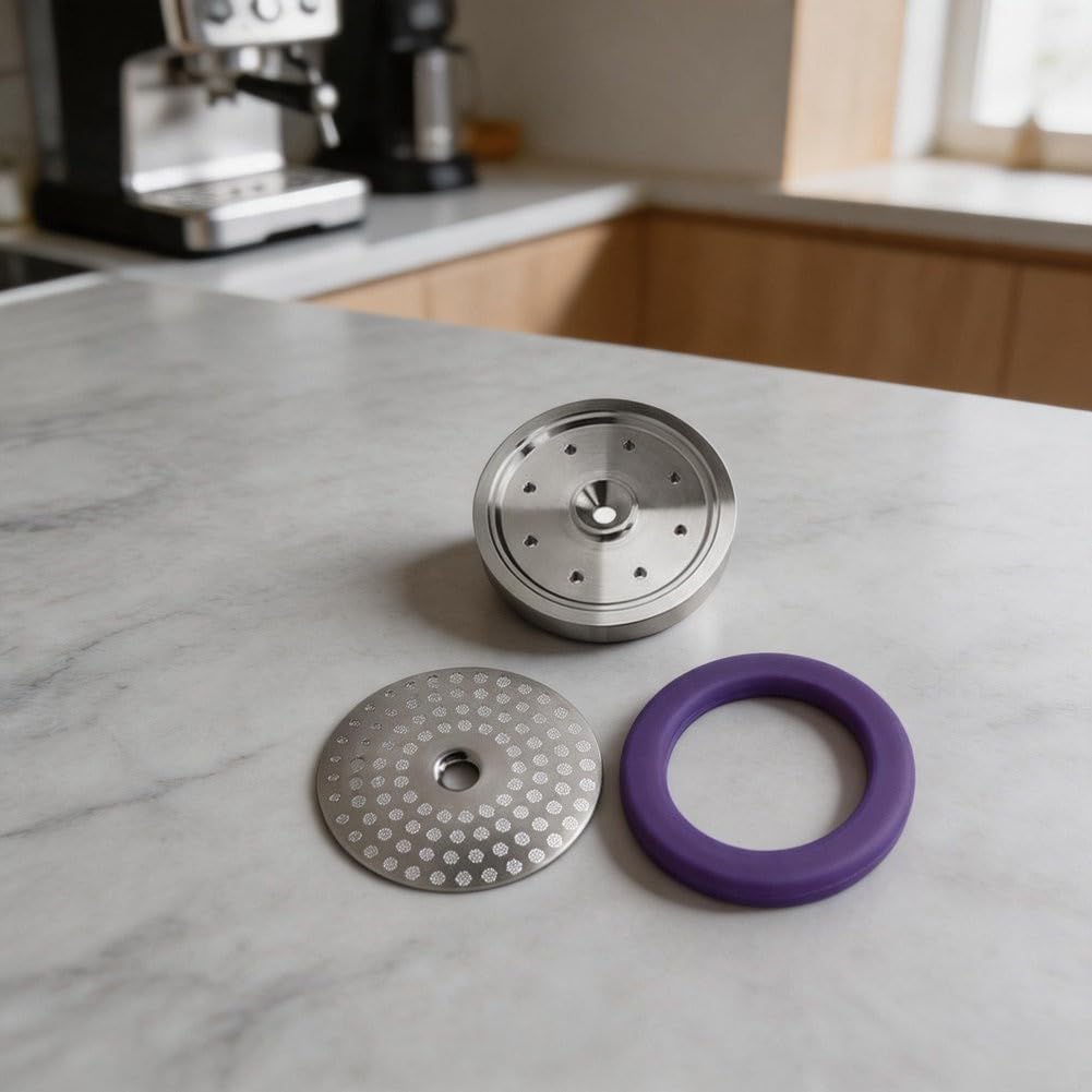 Colador de acero inoxidable de alta calidad para Sage para espresso de alta