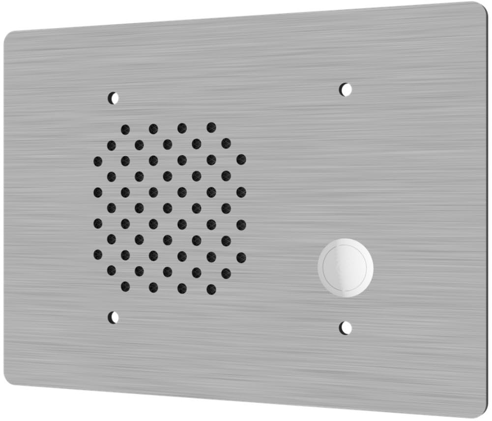 VRS3 Vandal-Resistant Speaker, Designed for Hands-Free Two-Way Communications, Heavy-Duty Vandal-Resistant and Weather-Resistant Construction, One-Way Security Hardware Included