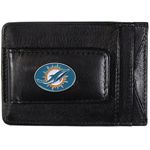 Image of NFL Leather Money Clip Cardholder