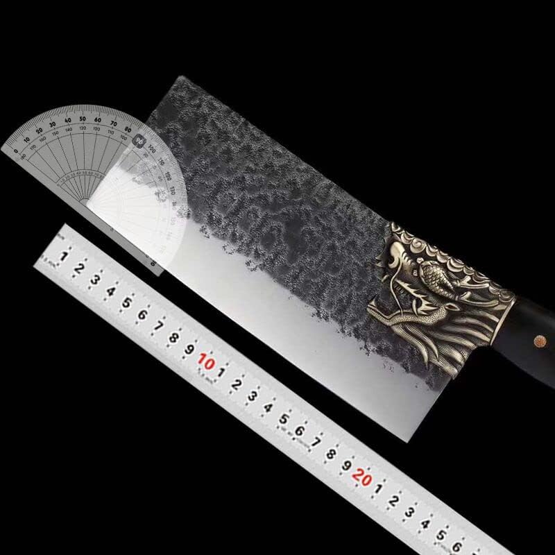 Miniatura 4 de Cleaver Knife,Meat Cleaver, 8.5inch Handmade Kitchen Knife China Longquan Clip Steel Hand Forged Sharp Cutting Knife Chef Knife Household Knife