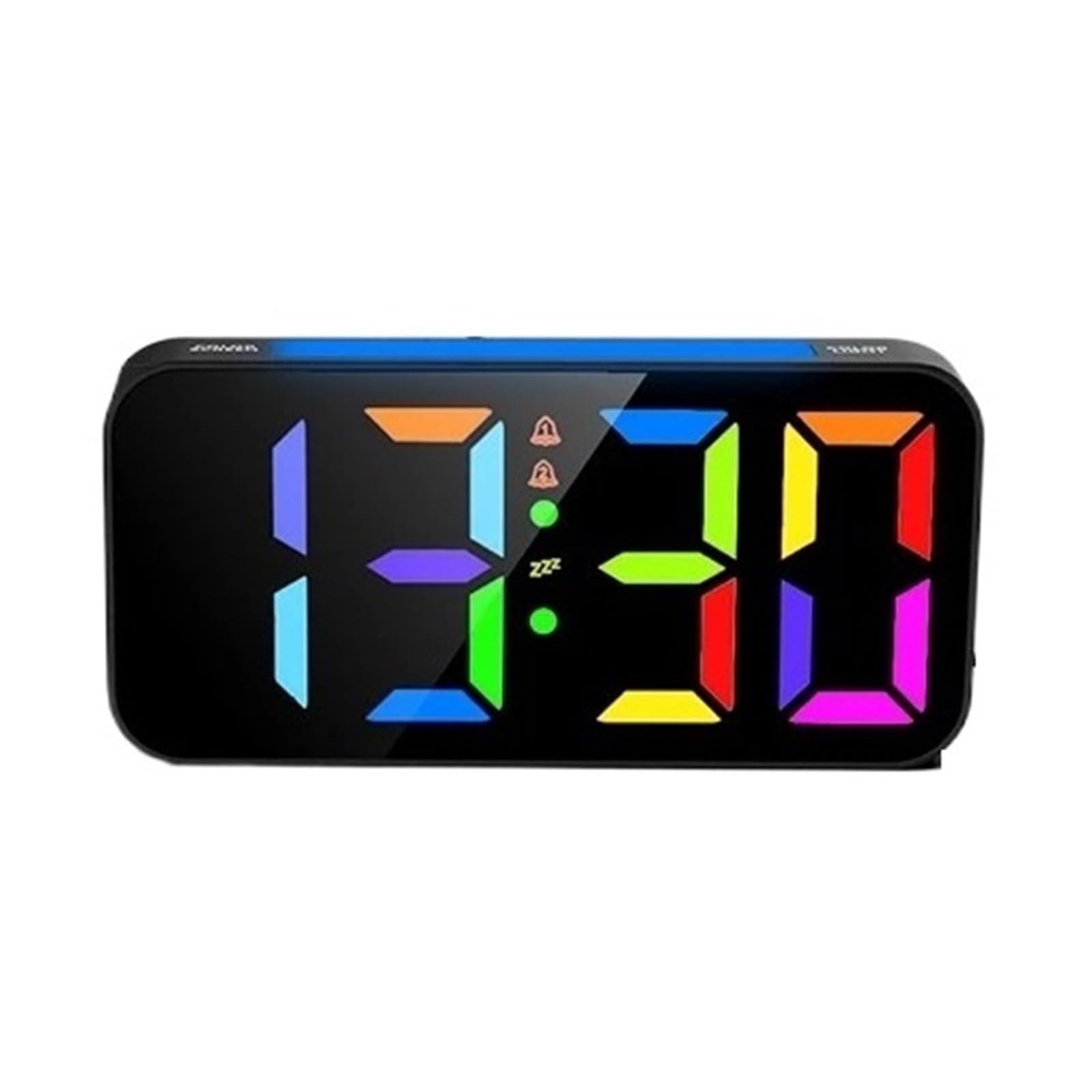 POAHNCU Alarm Clock, Luminous electronic alarm clock indoor festival atmosphere light decoration,for Heavy Sleeper