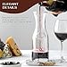 The Wine Chic Premium Professional Corkscrew Wine Opener with Elegant Wood Handle, Manual Wine Key with Foil Knife and Cap Bottle Opener for Bartenders, Waiters and Sommeliers