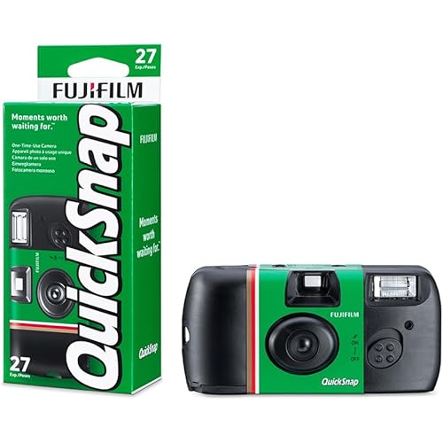 Fujifilm QuickSnap Flash 400 One-Time-Use Camera - 27 Exposures