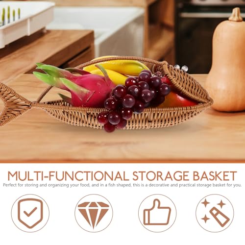 Cesta de verduras y frutas estilo natural con acabado de alta resistencia para hogar 4
