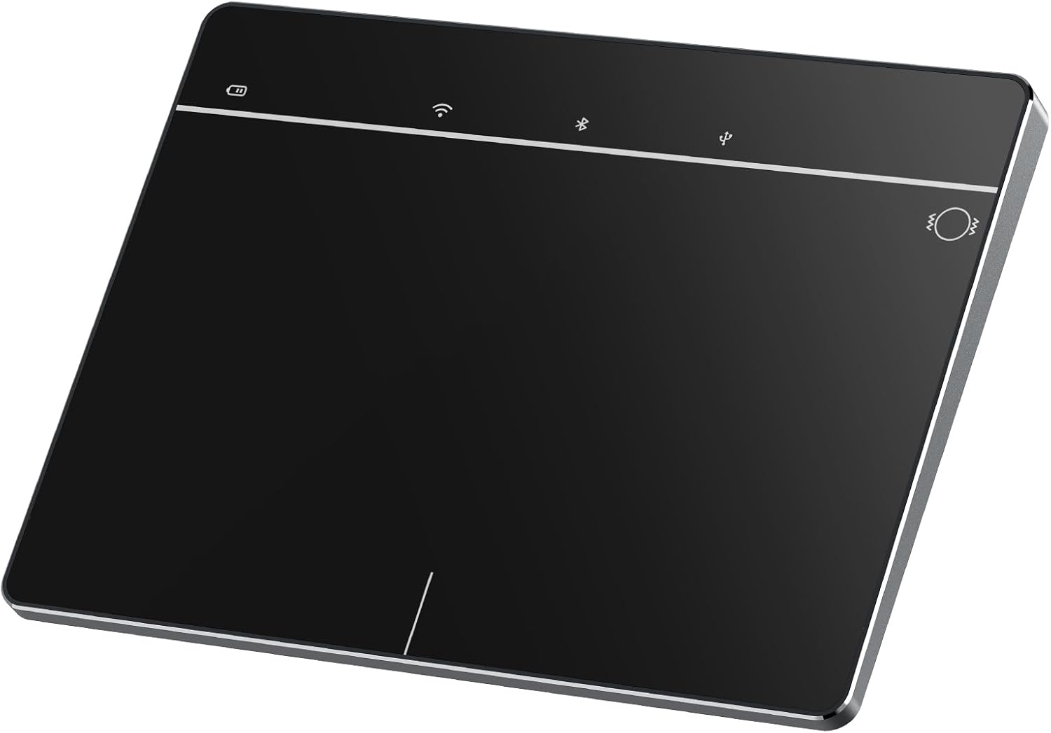 Homiguar Wireless Bluetooth Trackpad for Windows 10 & 11, 3-in-1 Connectivity Modes,High Precision Control, Portable Multi-Touch Gestures touchpad for PC & Laptop (Black)