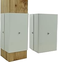 Vista 6 de Fence Armor Protector de Poste de Acero Galvanizado Serie Pro Protección Contra Cortadoras de Hilo y Daños de Equipos de Mantenimiento del Césped