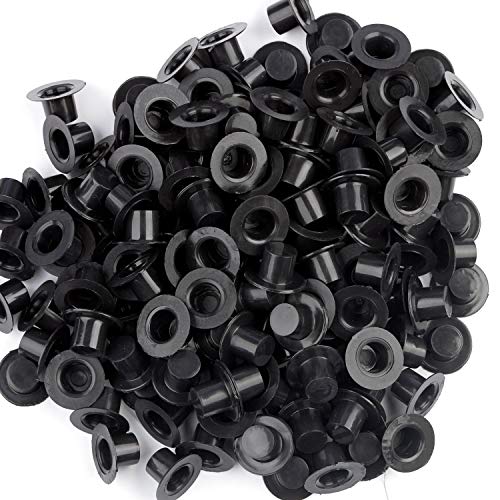 Bulk Package of 288 Miniature Black Acrylic Top Hats for Crafting, Embellishing and Creating