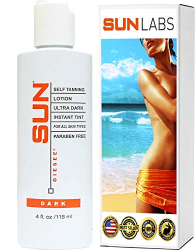 SUN LABORATORIES Ultra Dark Self Tan Lotion (4 oz)