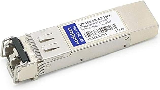 AddOn 10Pk Cisco SFP+ 300M SFP-10G-SR SFP-10G-SR-AO-10PK