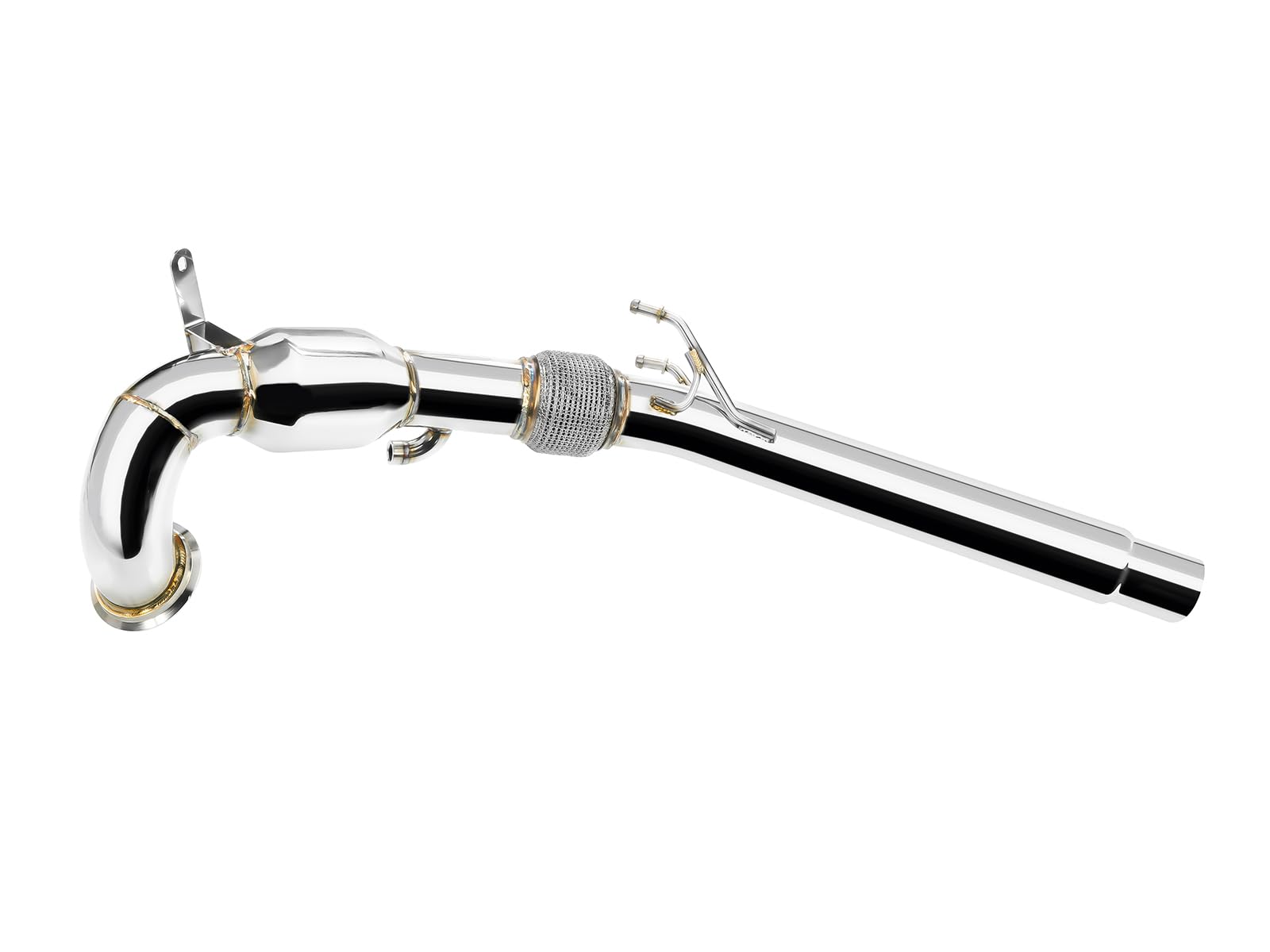 fmic.eu PERFORMANCE Downpipe do VOLKSWAGEN Passat 1.8 2.0 TSI B8 2015- +tłumik sportowy układ wydechowy wydech nierdzewny