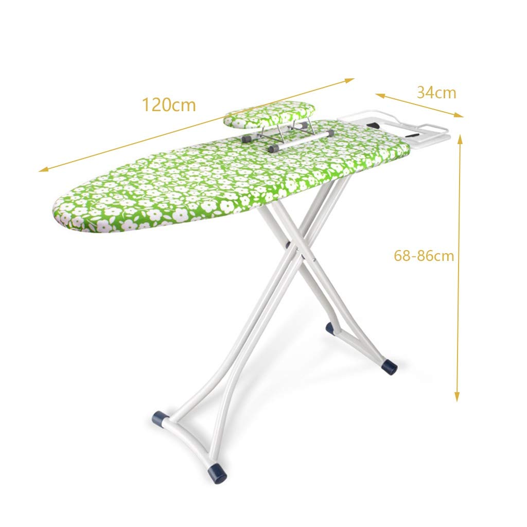 Tabla de Planchar para el hogar, Estampado Floral, Soporte Blanco, Mesa de planco Floral, Soporte Blanco, Mesa de Planchar, guardarropa, Centro Comercial, probador, Herramientas de Planchado