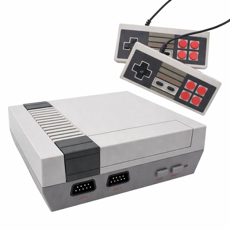 Console TV rétro avec 620 jeux intégrés 8 bits + 2 pads - Jeu TV Plug & Play pour enfants et...