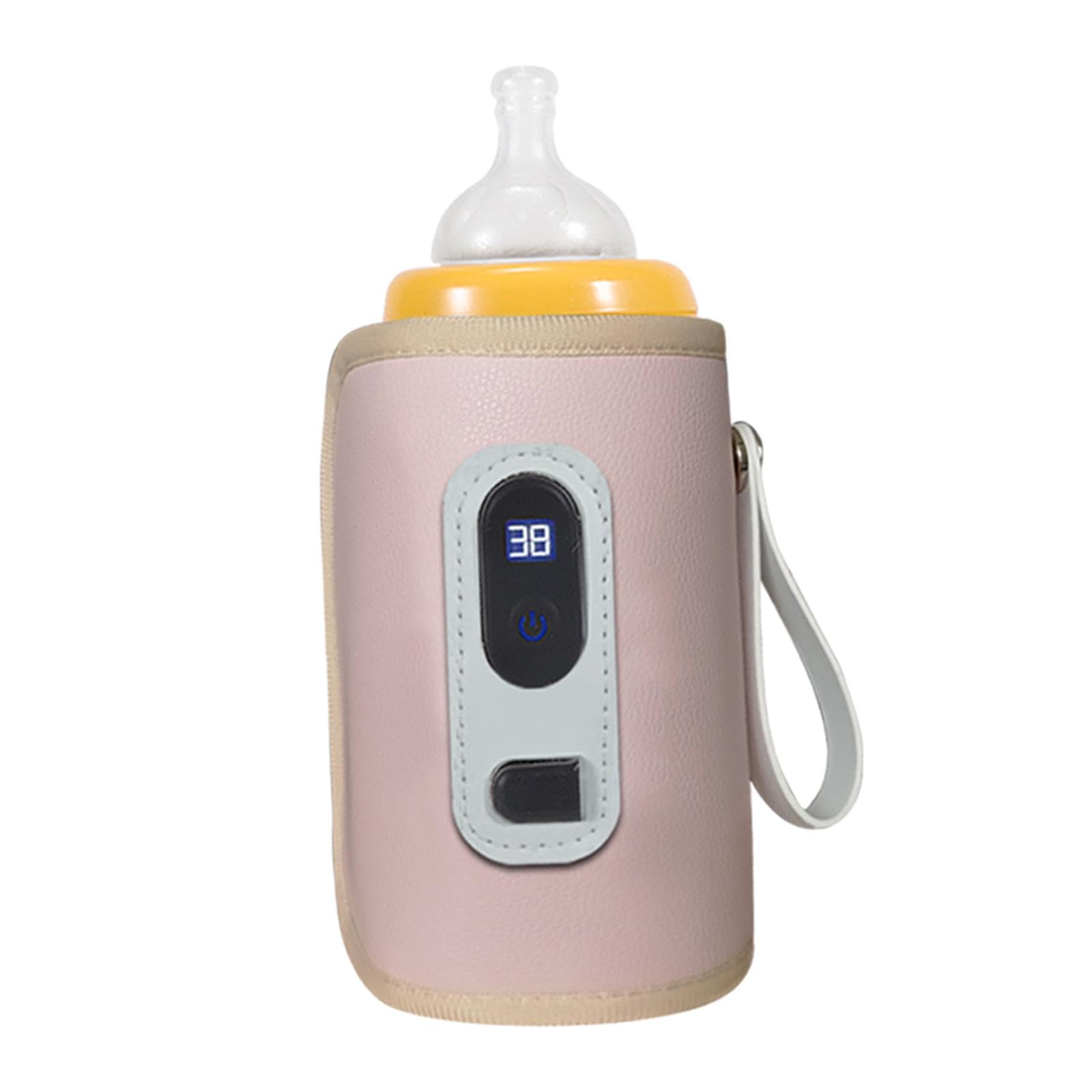 Jazzy Pearls®Mug Milk Heater for Most Bottles Milk Keeper for Nursing Camping Travel Pink|Baby | Feeding |1 Portable Car Travel Bottle Warmer - Image 9 thumbnail