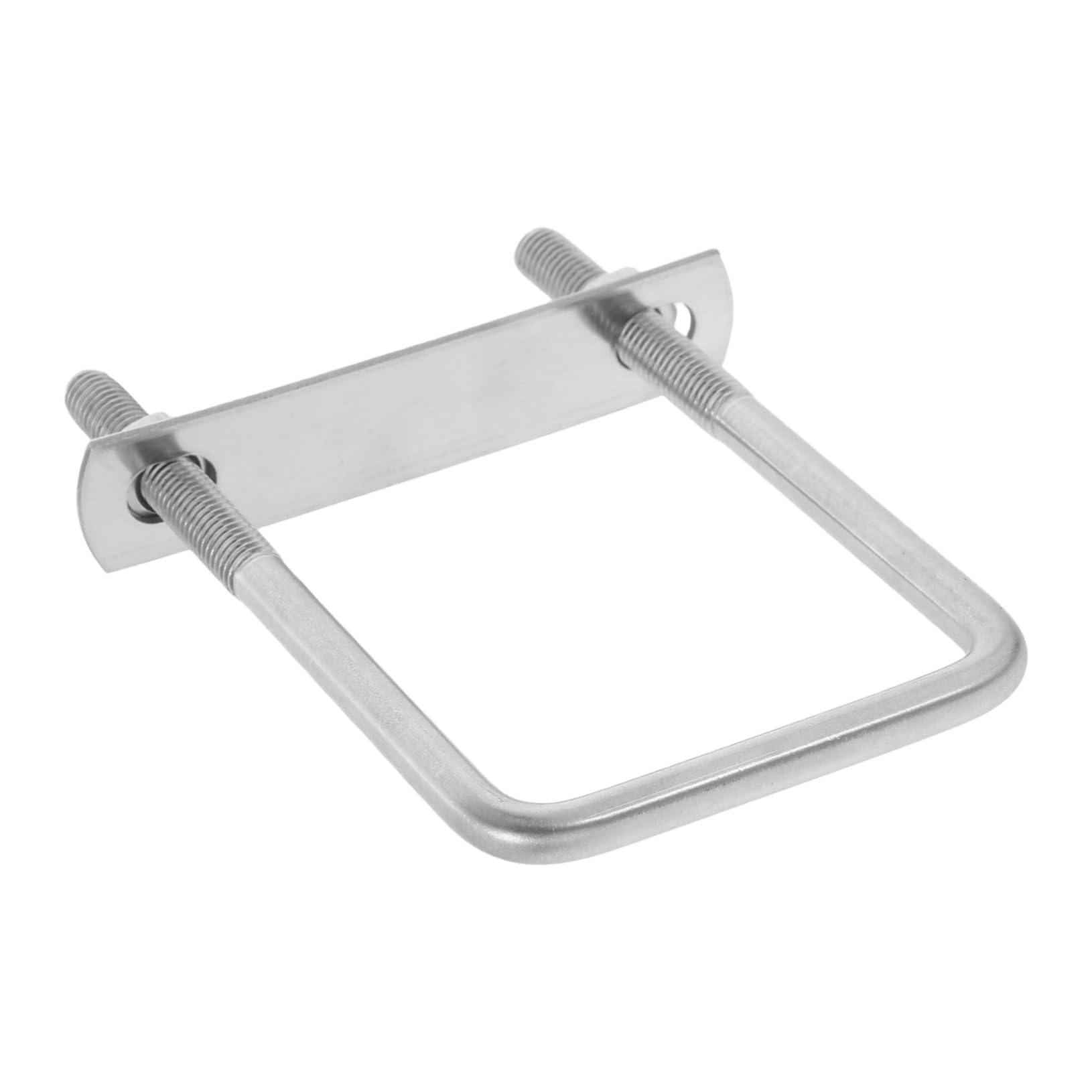 AUTSUPPL Square U Bolt Kit Heavy Duty Stainless Steel Bracket for Easy Installation Automobile Boat Trailer and Industrial Applications Multipurpose U Bolts for Axle Use