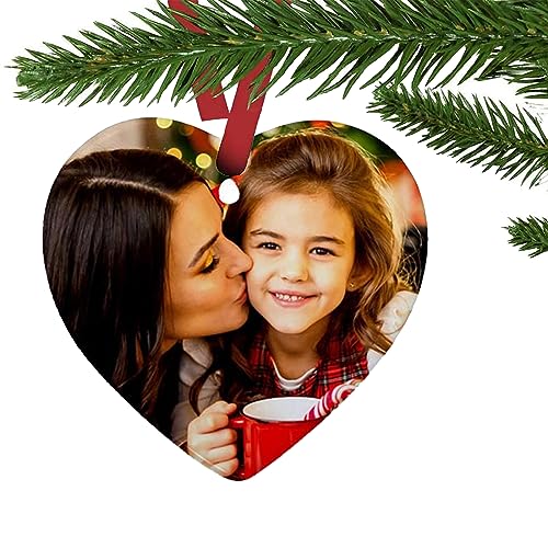 ChristbaumanhÀnger Herz 17 Benutzerdefinierte Weihnachtsbaum Keramik HÀngen, AnhÀnger...