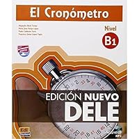 El cronómetro / The Timer: Manual de preparacion del DELE . Nivel B1 Inicial / DELE Exam Preparation Manual. Initial Level B1 8498485479 Book Cover