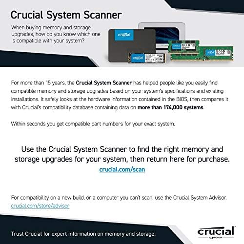 Crucial RAM CT51264BF160BJ 4 GB DDR3 1600 MHz CL11 Laptop Memory
