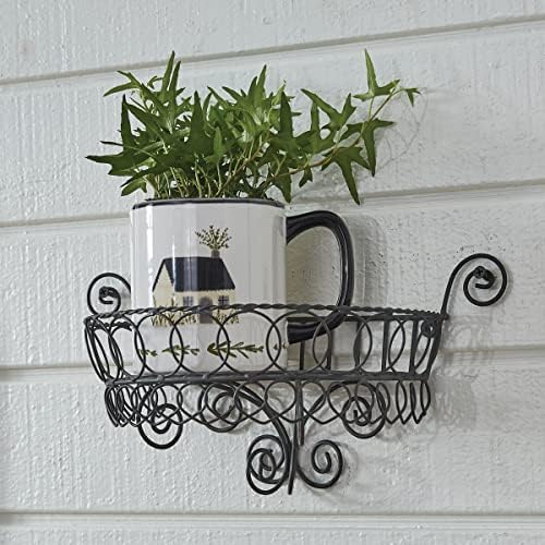 Park Designs Albany Wire Wall Shelf, Antique Metal image 5