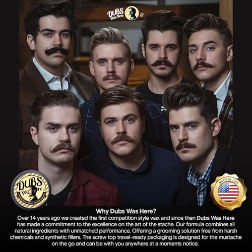 Cera para Bigote Pack 2 | Fijador Natural Fuerte miniatura 7