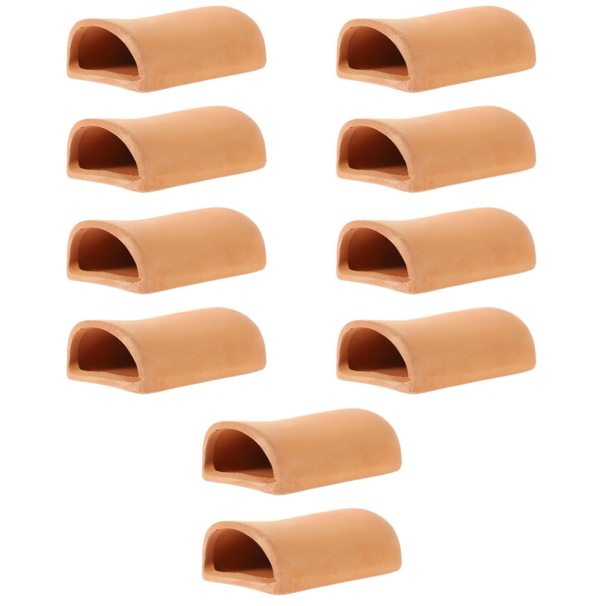 Kisangel Aquarium Unterschlupf Röhren 5 Sätze Fischbrutkasten Aquarium Ornamente Versteck Ornamente Großes Set Höhle Kleines Aquarienpflanzen Aquarien 2 Stück * 5