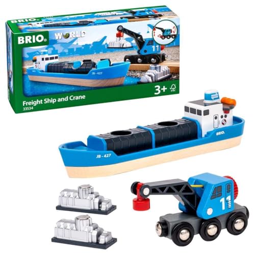 BRIO - Nave Container e Gru, 33534