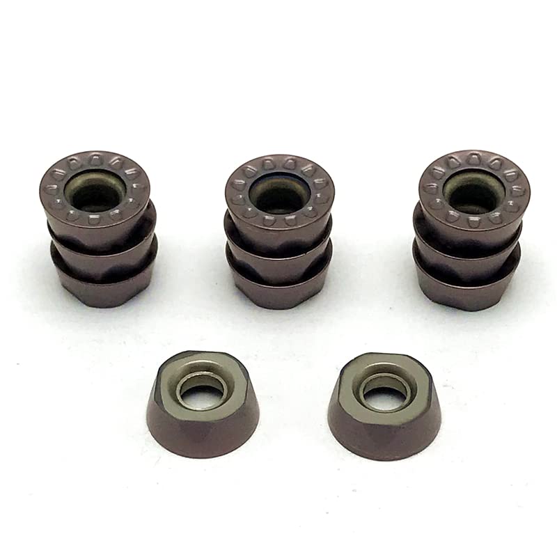 10 piezas RPMT10T3MO VP15TF fresa de carburo indexable miniatura 4