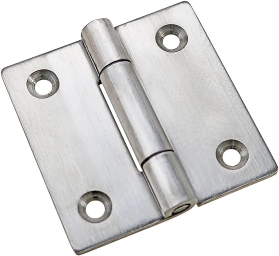Kyuepong 201 Stainless Steel Electrical Cabinet Door Hinge, Stainless Steel Industrial Electrical Cabinet Door Hinge Mechanical Equipment Ship Folding 1Pcs(201 Stainless Steel)