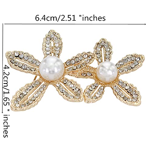 Image of Leopard Brooch Pin Jewelry Vintage Spotted Leopard Rhinestone Crystal Brooch Pin Lapel Pins Back