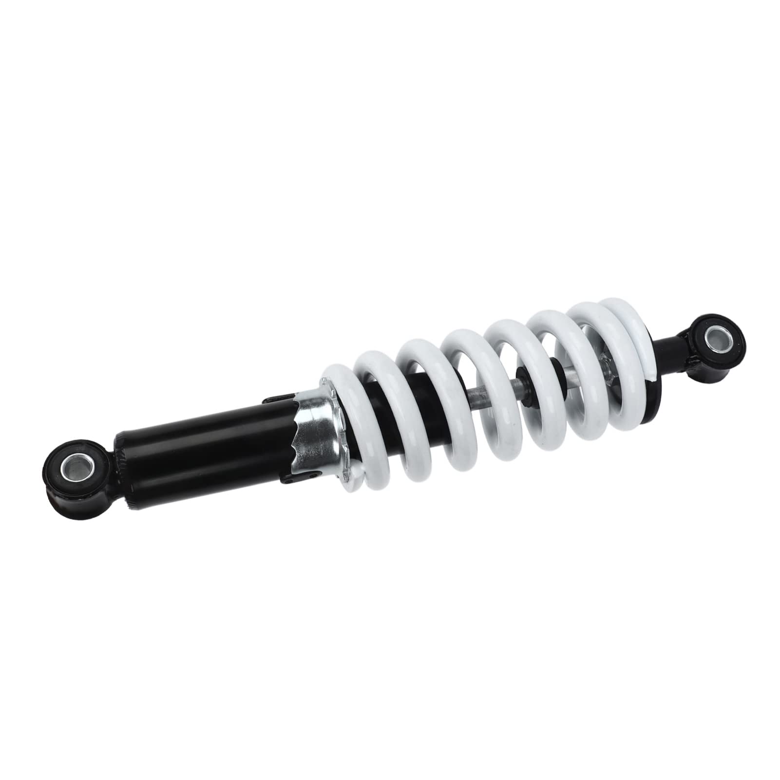 SIXRUN Amortyzator Motocyklowy 280 Mm Sprężyna śrubowa Zawieszenia ze Stopu Stali z 5-biegowym Regulowanym Tłumieniem Długość 310 Mm dla Motocykla Terenowego ATV Quad Go Kart o Pojemności od 50 Cm3