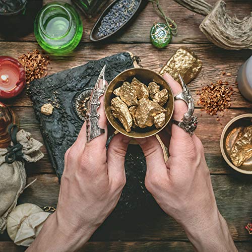 YoleShy Dried Herbs for Spells, Magical Witch Herbs for Witchcraft, Wicca, Pagan, Witchcraft Supplies - Dry Witch Herbs Set of 20