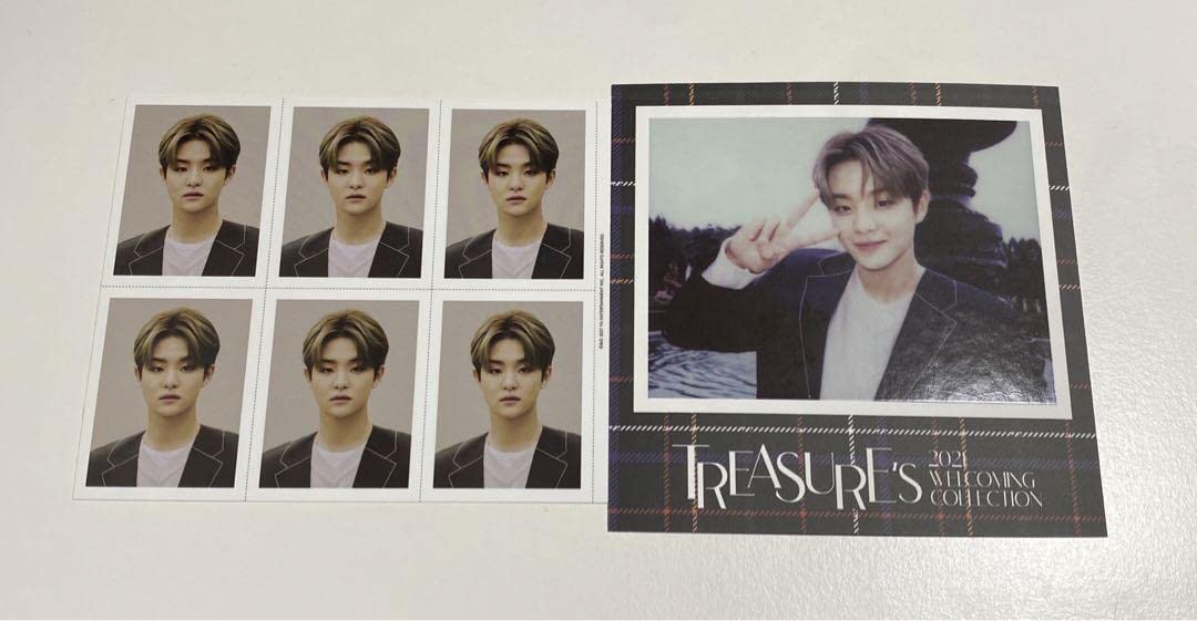 Amazon.co.jp: treasure ジフン シーグリ ポラロイド 証明写真 K-POP 