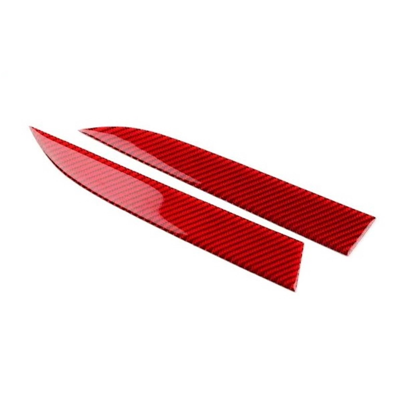 Trim Sticker Accessories Wireless Charging Side Sticker for Tesla for Model for 3 Highland 2024 for Y Juniper 2025 2026 2027 Car Interior Decoration(Red)
