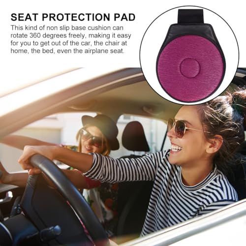 Image of Multifunction Rotating Car Seat Cushion 360 Degree Swivel Pad Non-Slip Lightweight Portable Cushion for Elderly Pregnant Women Home Office 20.47X15.74X1.18 Inch