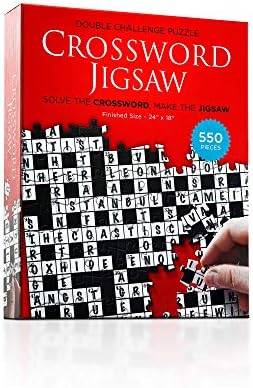 Crossword jigsaw puzzle 550 pieces Clearance