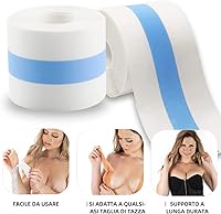 Vista 4 de Cinta adhesiva transparente para levantamiento de senos, cinta adhesiva transparente para sujetadores, cinta atlética invisible