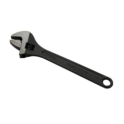 JMD Carbon Steel Single Sided 12 Inch Adjustable Spanner (8 inch)