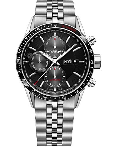 Raymond Weil Men's 7731-ST1-20621 Freelancer Analog Display Swiss Automatic Silver Watch4