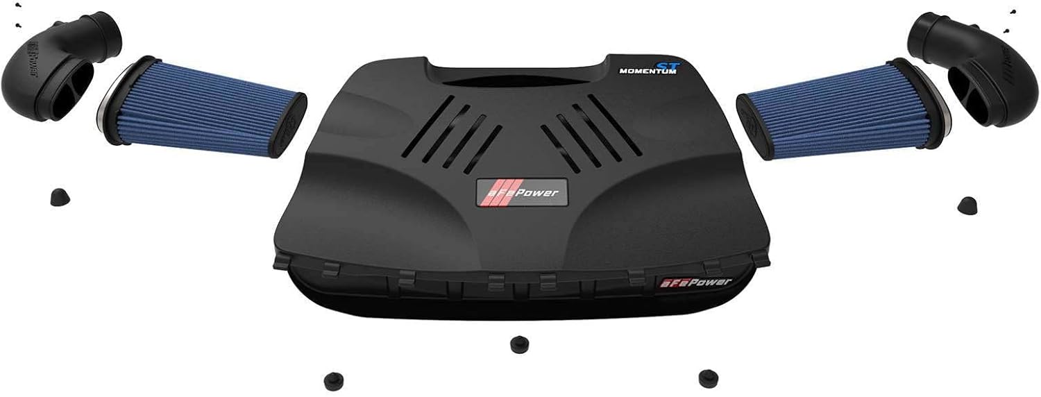 aFe POWER Momentum ST Cold Air Intake System w/Pro 5R Filter, #50-40045R, Black