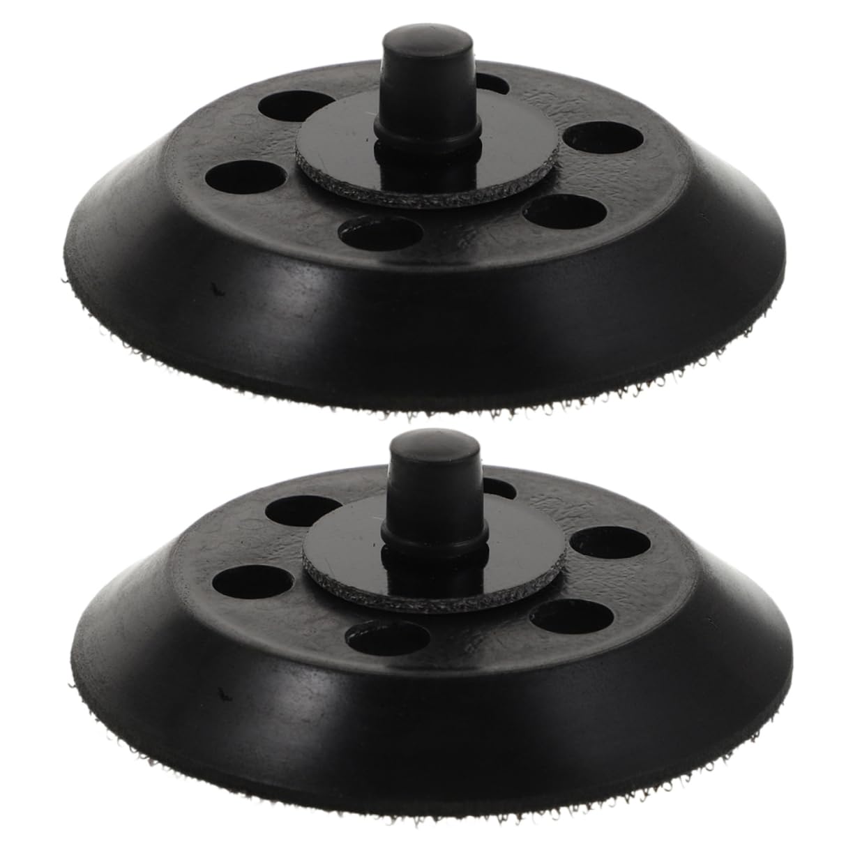 Holibanna 2pcs Automotive Polishing Backing Plate Durable Drill Buffing Plate for Sanding Disc Compatible with Various Sandpaper Machines for Car Finish