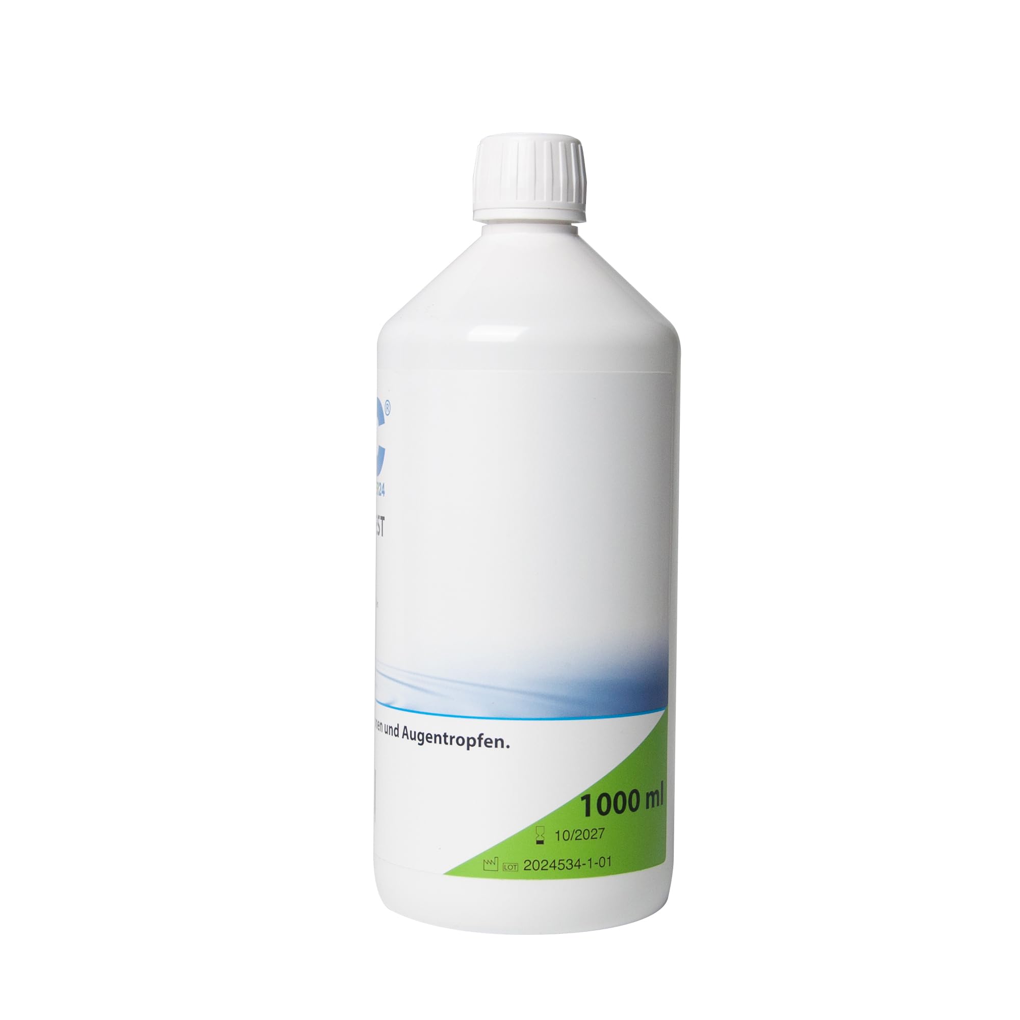 Medicalcorner24 Aqua Dest destilliertes Wasser, unsteril, mikrofiltriert, Laborwasser, 5 x 1 Liter Flasche Medicalcorner24 Aqua Dest destilliertes Wasser, unsteril, mikrofiltriert, Laborwasser, 5 x 1 Liter Flasche