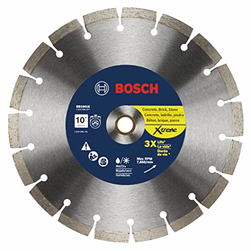 BOSCH DB1041E 10 Inch Xtreme Segmented Rim Diamond Blade
