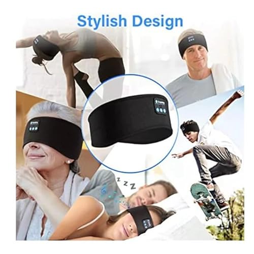 Faixa Fone Ouvido Blootouth Esportes Dormir Bandana Treino