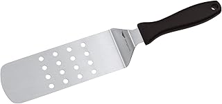 Paderno 18517-24 Spatola per Hamburger Forata, in Acciaio Inox