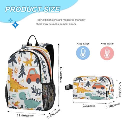 Sac à dos dinosaure résistant pour simplifier la rentrée - 3